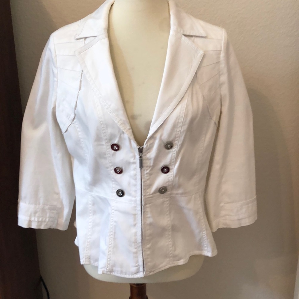 Super cute WHBM cropped Cotton Jacket